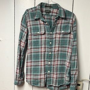 Men’s Eddie Bauer Flannel Shirt Size Large